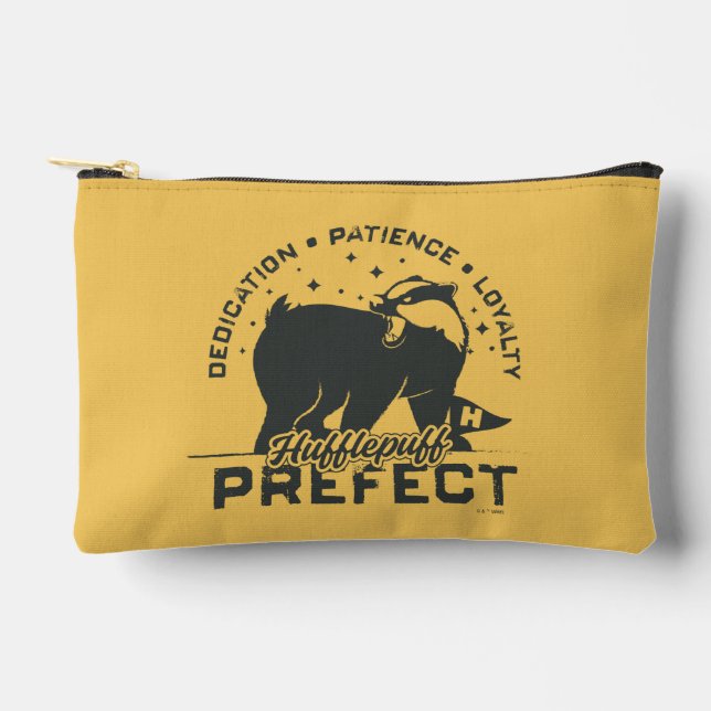 HUFFLEPUFF™ Prefect Badge Accessory Pouch (Front)
