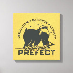 HUFFLEPUFF™ Prefect Badge Canvas Print