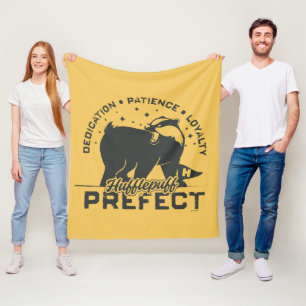 HUFFLEPUFF™ Prefect Badge Fleece Blanket