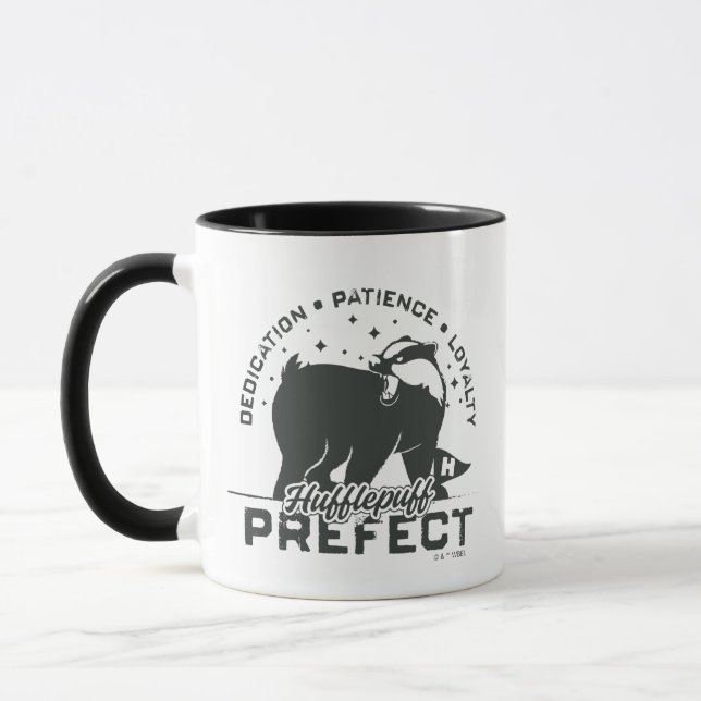 HUFFLEPUFF™ Prefect Badge Mug (Left)