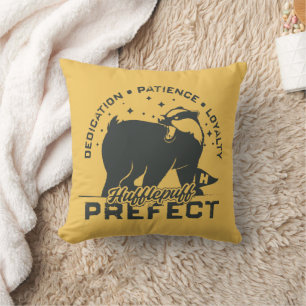 HUFFLEPUFF™ Prefect Badge Throw Pillow
