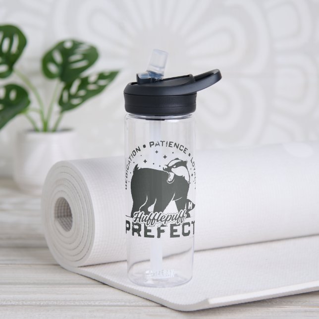 HUFFLEPUFF™ Prefect Badge Water Bottle (Yoga)
