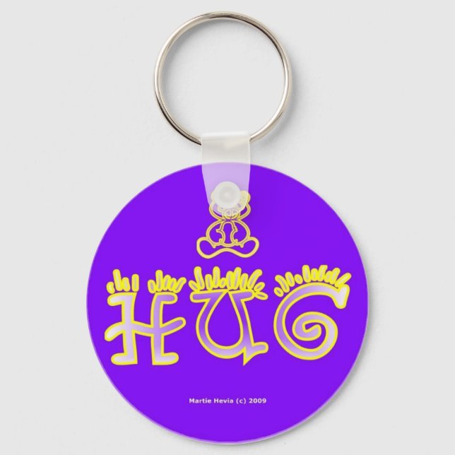 Hug (3b) Keychain (Front)