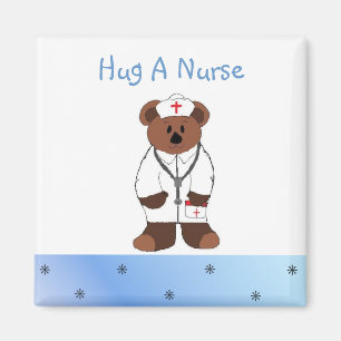 Hug a Nurse Magnet