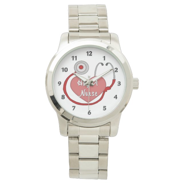 Hug A Nurse Watch (Front)