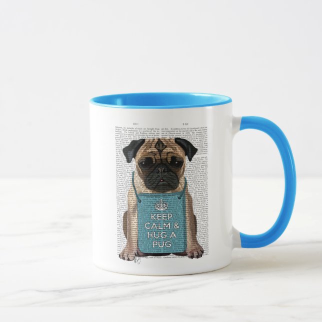 Hug a Pug Mug (Right)