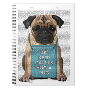 Hug a Pug Notebook