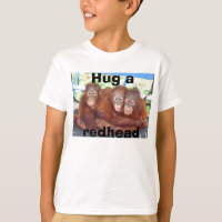 Hug a Redhead (orangutan tee)