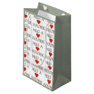 Hug a Soldier Small Gift Bag