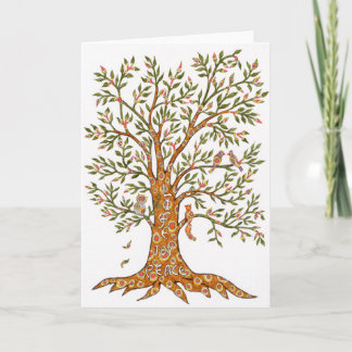 hug a tree today! card