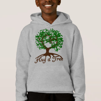 Hug a Tree Youth Hoodie