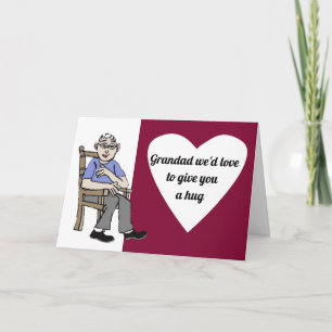 Hug for Grandad Card