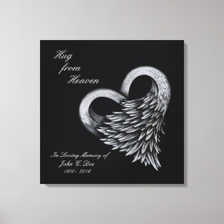 Hug from Heaven Customizable Print on Canvas