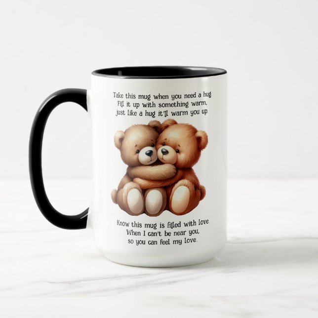 Hug in a mug teddies (Left)