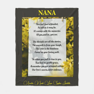 Hug in Blanket Form for Grandma