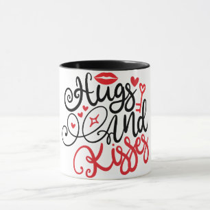Hug & Kisses mug