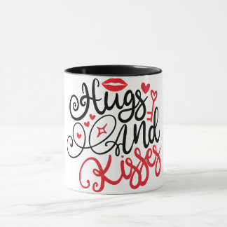 Hug & Kisses mug
