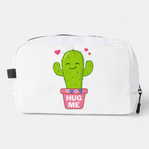hug me, i am a nice cactus dopp kit