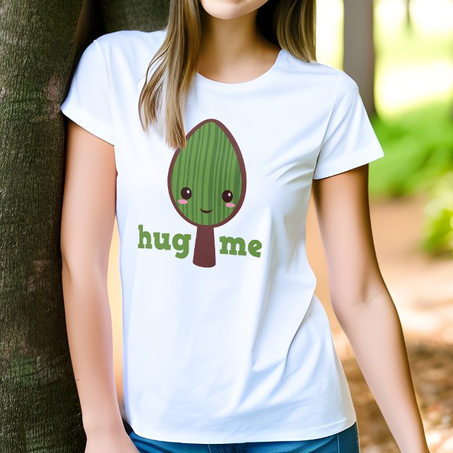 Hug Me Kawaii Tree Hugger Shirt (Creator Uploaded)