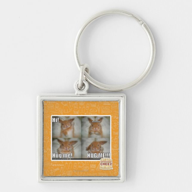 Hug me keychain (Front)