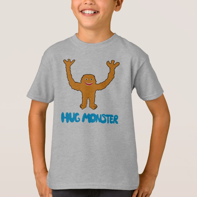 Hug Monster (orange) T-Shirt (Front)