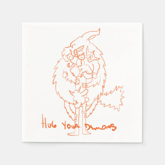 Hug Your Demons Napkin