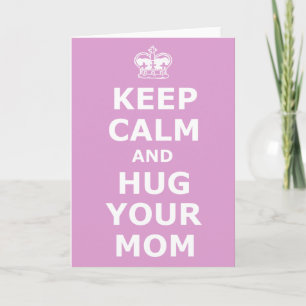 Hug your mother mother's day card