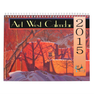 HUGE Art West 2015 Calendar
