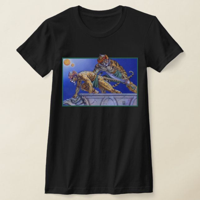 Huge Cat Warriors T-Shirt (Laydown)
