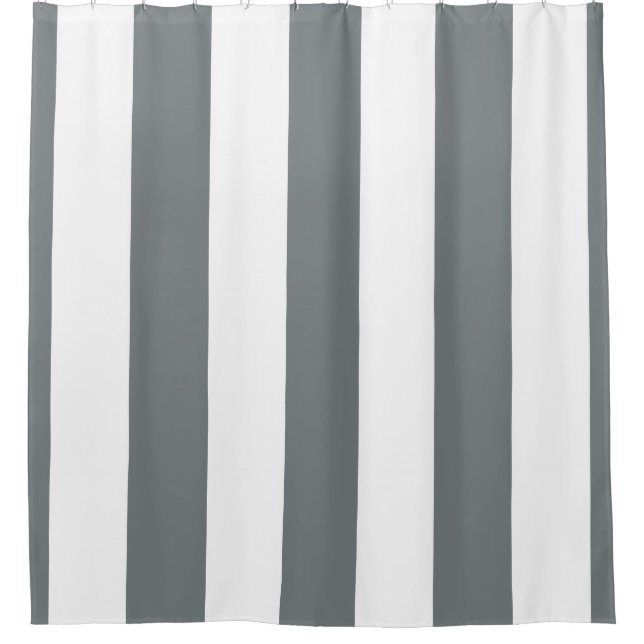 Huge Charcoal Grey White Vertical Stripe NL #3 (Front)