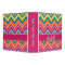 Huge Colourful Chevron Pattern with Name