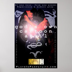 Huge "God's Own Cartoon Anvil"  Poster
