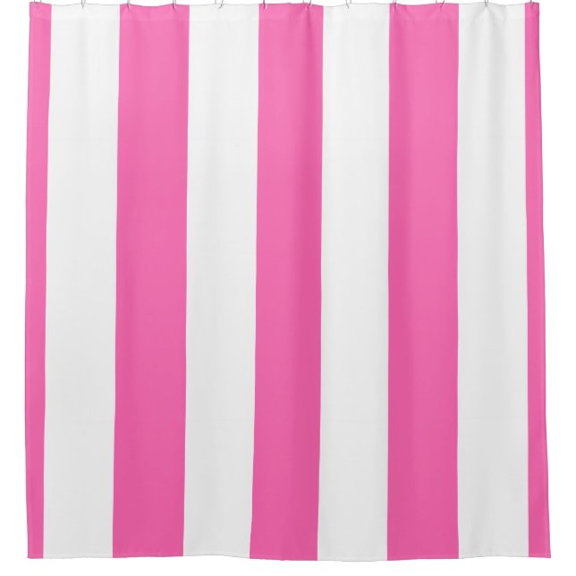 Huge Hot Pink White Vertical Stripe NL #3 (Front)