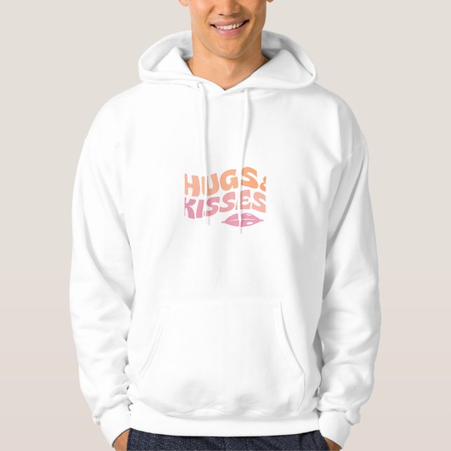 Huge & kiss hoodie (Front)