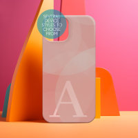 Huge Monogram - Danish Pastels Circles and Swirls