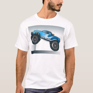 Huge Monster Truck Speedway-lover Design T-Shirt