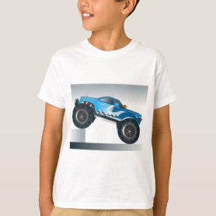 Huge Monster Truck Speedway-lover Design T-Shirt