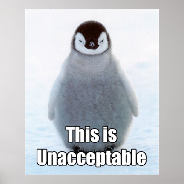 Huge Penguin Poster (Front)