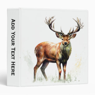 Huge Racked Deer Binder