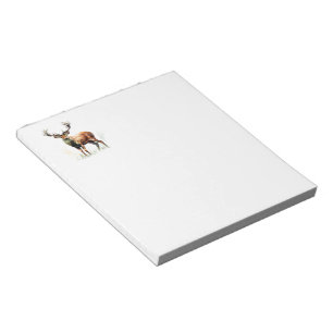 Huge Racked Deer  Notepad