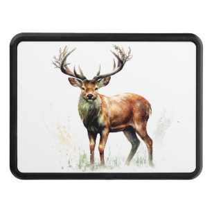 Huge Racked Deer  Trailer Hitch Cover