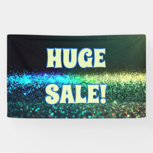 Huge sale glitter banner