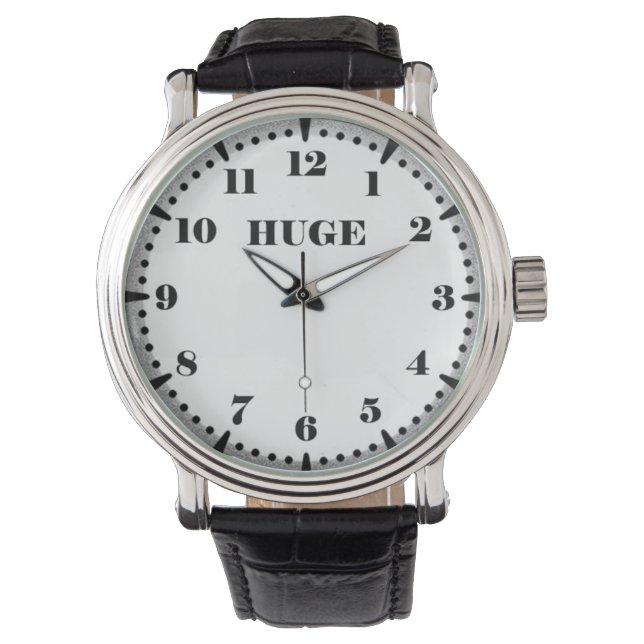 Huge Zazzle wrist watch (Front)