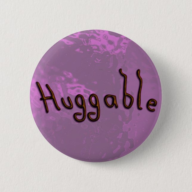 Huggable 2 Inch Round Button (Front)