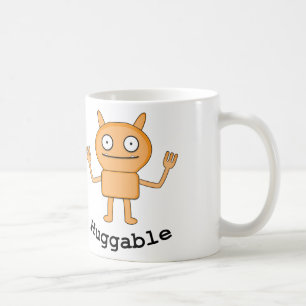 Huggable - Blanc 11 oz classique Mug blanc