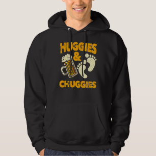 Huggies And Chuggies  Future Father Party Hoodie