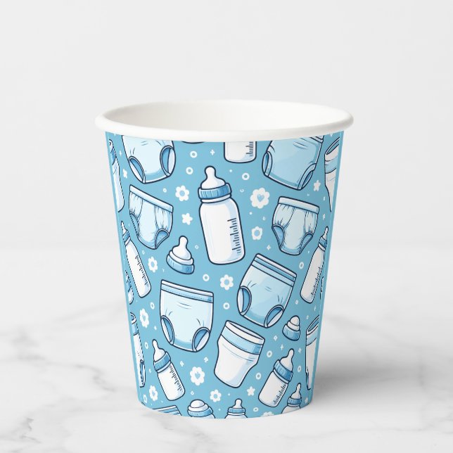 huggies and chuggies paper cups (Front)