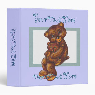 Hugging Teddybears Binder