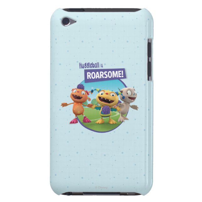 Huggleball is Roarsome! Barely There iPod Cover (Back)