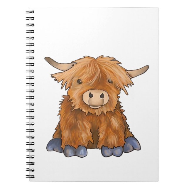 Huggy Harry - Part of my Fluffy Friends Series Cla Notebook (Front)